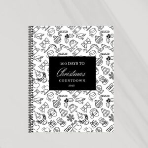 100 Days to Christmas Countdown Planner